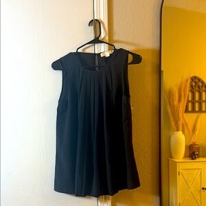 Michael Kors black Sleeveless Top